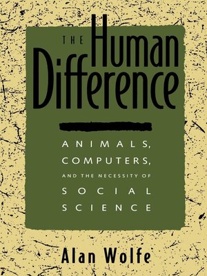cover image of The Human Difference